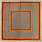 Silk scarf female summer new French vintage scarf printing large square scarf 90cm headscarf
