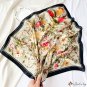 70cm small square scarf silk scarf female spring and summer new polka dot print satin scarf shawl he