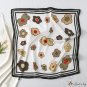 70cm printing small square scarf silk scarf female spring and summer new satin scarf shawl