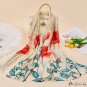 New satin silk scarf female new scarf shawl fashion printing sarong beach towel