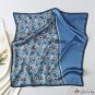 Colorful printing small silk scarf female 70cm square scarf summer new satin scarf shawl
