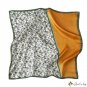 Colorful printing small silk scarf female 70cm square scarf summer new satin scarf shawl