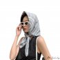 Twill silk silk scarf women 90cm large square shawl decorative headscarf printed scarf