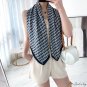 Spring and autumn new 90cm large square scarf women shawl twill silk scarf printing headscarf scarf