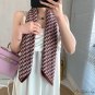 Spring and autumn new 90cm large square scarf women shawl twill silk scarf printing headscarf scarf