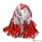 Spring and autumn fashion printing silk scarf female new sunshade beach towel dual-use scarf female 