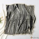 70cm small square scarf silk scarf female spring lines printed square scarf satin scarf shawl