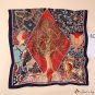 New silk satin new hairy tree printing long silk scarf women in the long section shawl