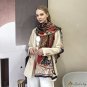 New silk satin new hairy tree printing long silk scarf women in the long section shawl