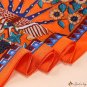 New silk satin new hairy tree printing long silk scarf women in the long section shawl