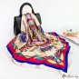Silk scarf female new French vintage scarf printing large square scarf 90cm headscarf