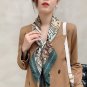 New 90cm large square scarf silk scarf women spring and autumn shawl decoration dual-use twill silk
