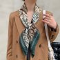 New 90cm large square scarf silk scarf women spring and autumn shawl decoration dual-use twill silk