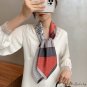 New 90cm large square scarf ladies satin twill simulation silk printing silk scarf scarf headscarf