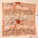 New imitation silk scarf female vacation silk scarf beach towel fashion printing sunshade shawl silk