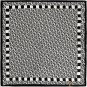 New simulation silk scarf point print 90cm large square scarf headscarf shawl