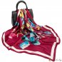 New 90cm large square scarf female spring imitation silk satin silk scarf female neck scarf headscar