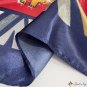 90cm silk scarf female new turban satin cartoon print large square scarf shawl