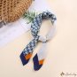 Silk scarf female simple 70cm small square scarf spring and autumn models silk scarf neck scarf