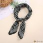 Silk scarf female decorative bird check print scarf twill imitation silk small neck scarf 70cm small