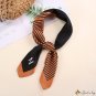 Silk scarf small square scarf female 70 * 70CM fashion new neck scarf lines printed decorative scarv