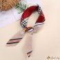 Silk scarf small square scarf female 70 * 70CM fashion new neck scarf lines printed decorative scarv