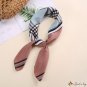 Silk scarf small square scarf female 70 * 70CM fashion new neck scarf lines printed decorative scarv