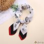 70 * 70cm simulation silk twill small square scarf silk scarf ladies printing small neck scarf