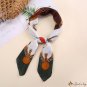 70 * 70cm simulation silk twill small square scarf silk scarf ladies printing small neck scarf