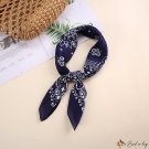 Silk scarf female simulation silk printing small square scarf scarf neck scarf