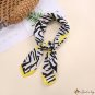 Silk scarf female simulation silk printing small square scarf scarf neck scarf