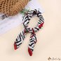 Silk scarf female simulation silk printing small square scarf scarf neck scarf