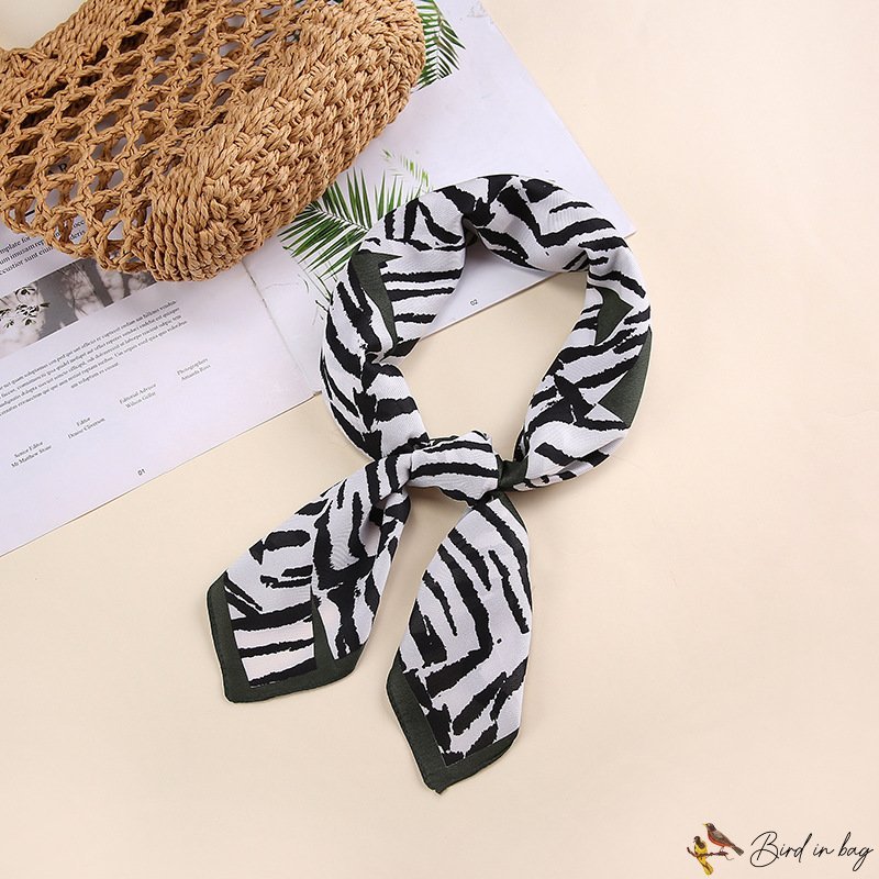 70cm new small square scarf silk scarf ladies decorative literature spring small neck scarf twill pr