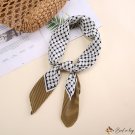 Silk scarf female new simulation silk 70cm small square scarf neck scarf printing scarf