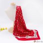 New printed large square scarf simulation silk satin silk scarf scarf decorative headscarf shawl fem