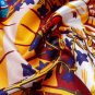 Silk scarf women spring and summer imitation silk satin large square scarf hair wealthy tree printed