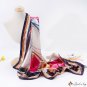 Printed square scarf female spring and summer new simulation silk satin silk scarf scarf headscarf s