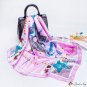 Summer new printing square scarf female satin silk scarf accessories scarf headscarf shawl