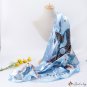 Summer new printing square scarf female satin silk scarf accessories scarf headscarf shawl
