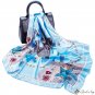 Summer new printing square scarf female satin silk scarf accessories scarf headscarf shawl