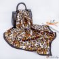 Silk scarf female new spring simulation silk small square scarf printing square scarf shawl scarf