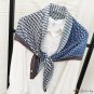 Season new pleated square scarf 90cmc cotton linen feel scarf wear back to the pattern silk scarf sa