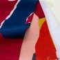Silk scarf hair ribbon women's small long double layer floating belt vintage narrow strip simulation