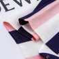 Autumn and winter thin section stripes printed small silk scarf female thin narrow long stripes smal