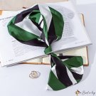 New decorative creative spell color small long scarf female thin narrow long strip neck scarf female