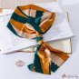 New decorative creative spell color small long scarf female thin narrow long strip neck scarf female