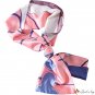 Autumn and winter thin section of small silk scarf female thin narrow long small neck scarf tie hair