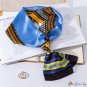 Spring literary silk scarf female thin narrow long small long scarf decorative double layer small fl