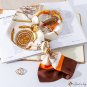 Autumn and winter new simulation silk scarf female double layer floating belt thin narrow long strip
