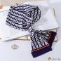 Autumn and winter new thin narrow long strip small silk scarf women's fashion narrow strip double la